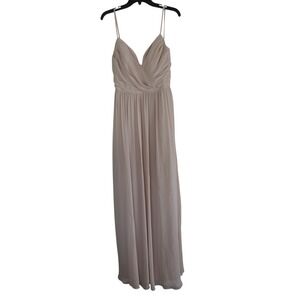 Hayley Paige Occasions Gown Dress Size 8 Bridesmaid Bride Formal Cashmere $250‎